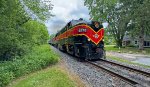 CVSR 6773 departs Peninsula.